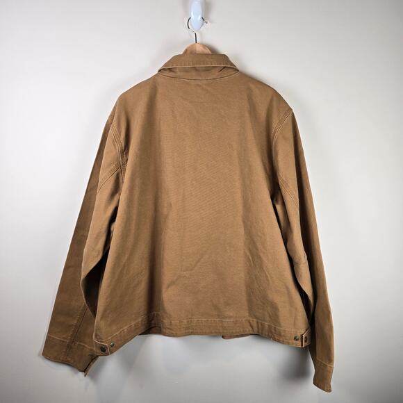 Carhartt Duck Detroit Rugged Flex 0J6306-M Workwear Jacket Men’s XXL Relaxed Fit - Picture 4 of 4